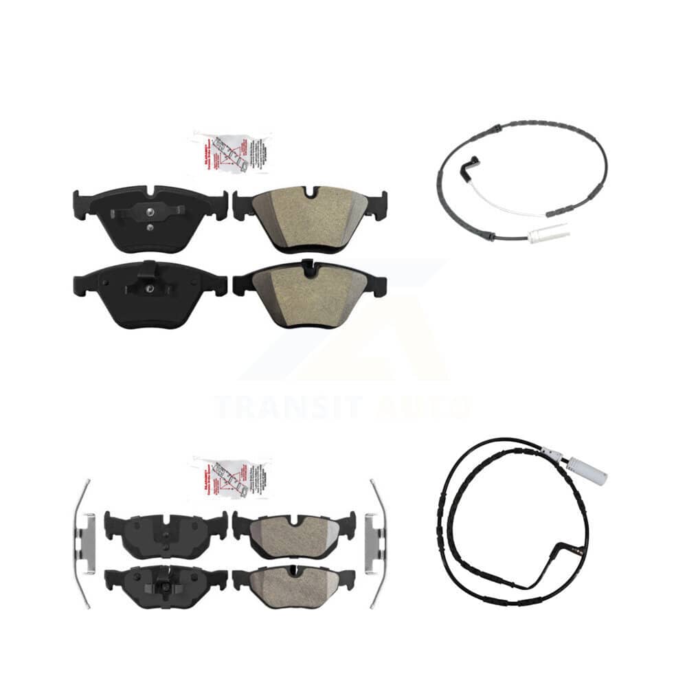 AmeriBRAKES - KNW-100031 - Front and Rear Disc Brake Pad Kits