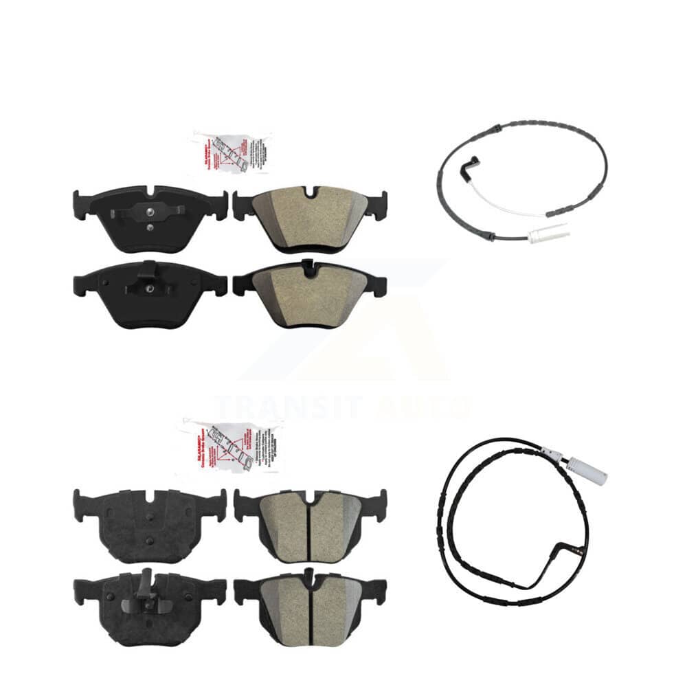 AmeriBRAKES - KNW-100032 - Front and Rear Disc Brake Pad Kits