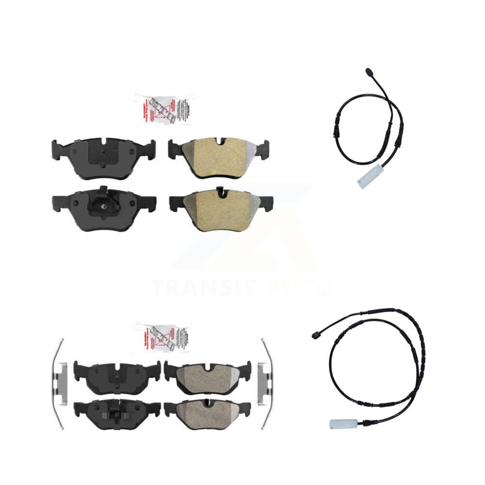 AmeriBRAKES - KNW-100035 - Front and Rear Disc Brake Pad Kits