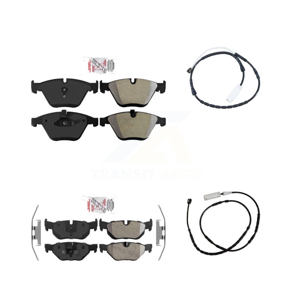 AmeriBRAKES - KNW-100039 - Front and Rear Disc Brake Pad Kits