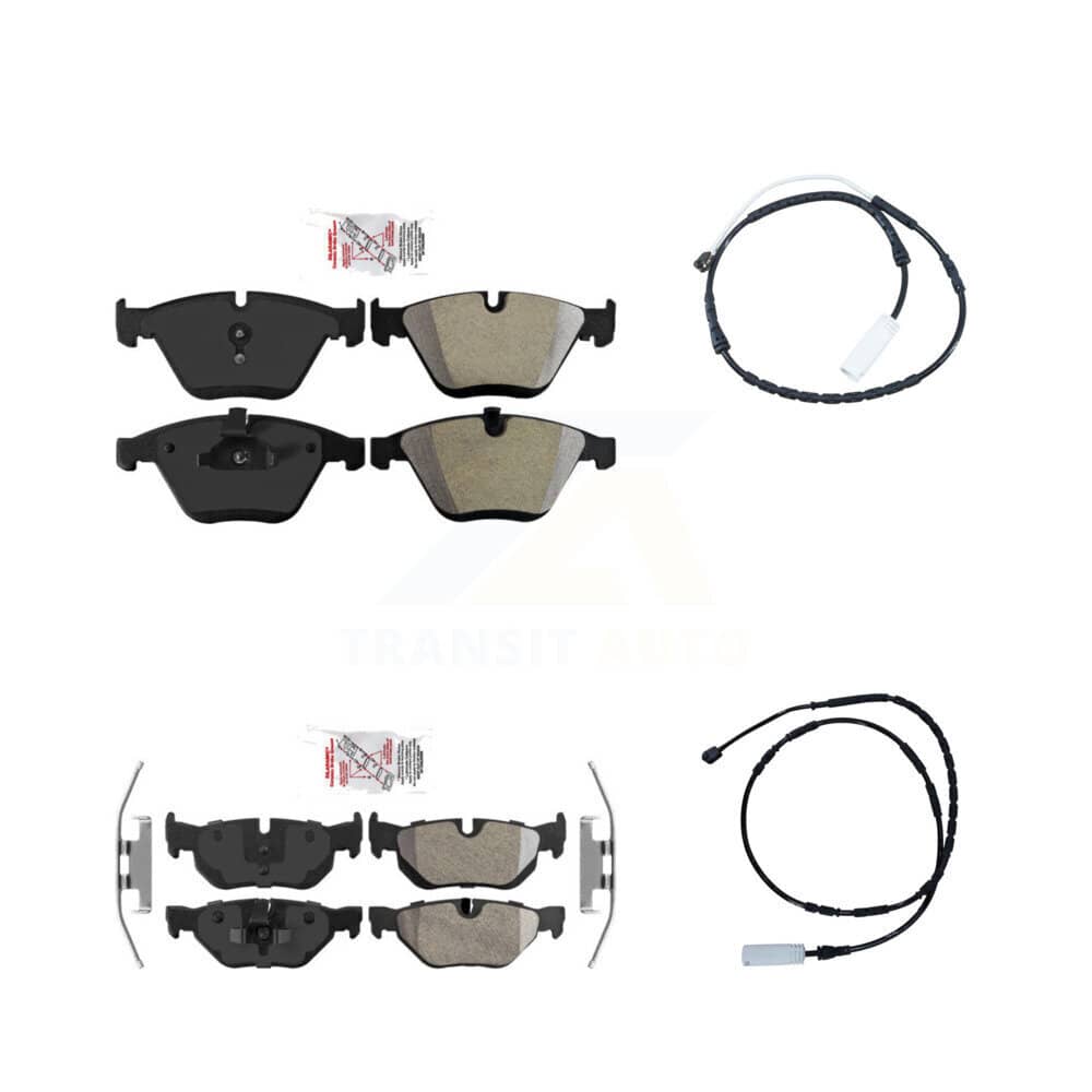 AmeriBRAKES - KNW-100053 - Front and Rear Disc Brake Pad Kits