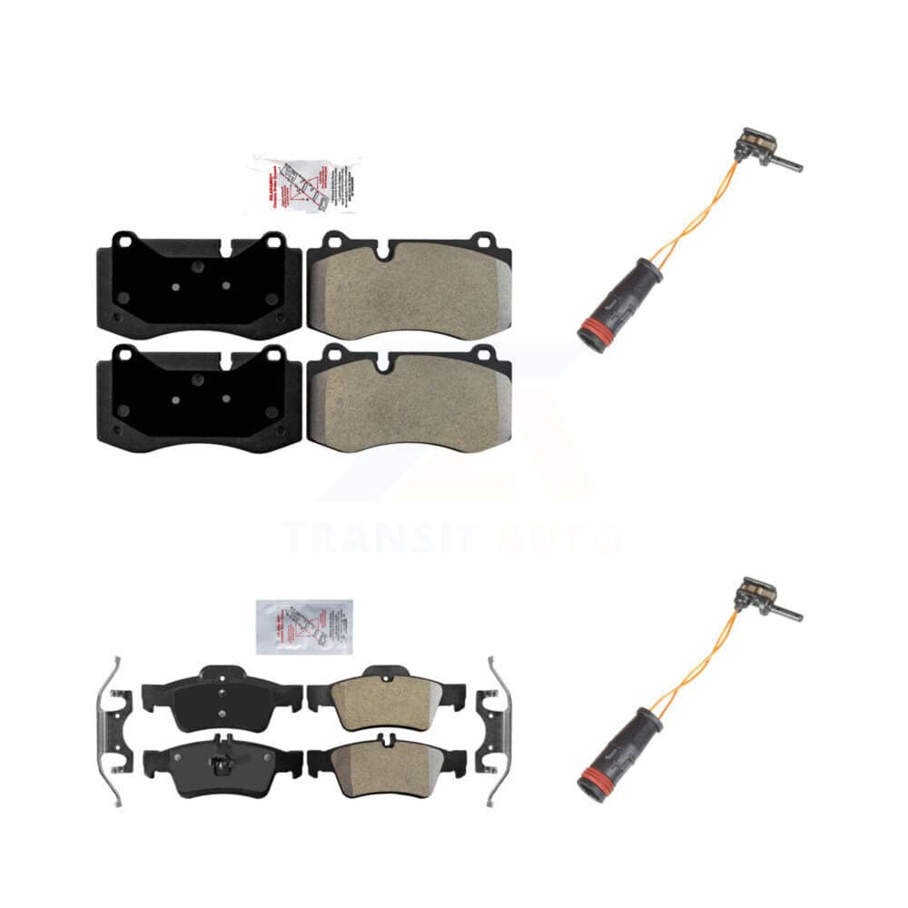AmeriBRAKES - KNW-100064 - Front and Rear Disc Brake Pad Kits