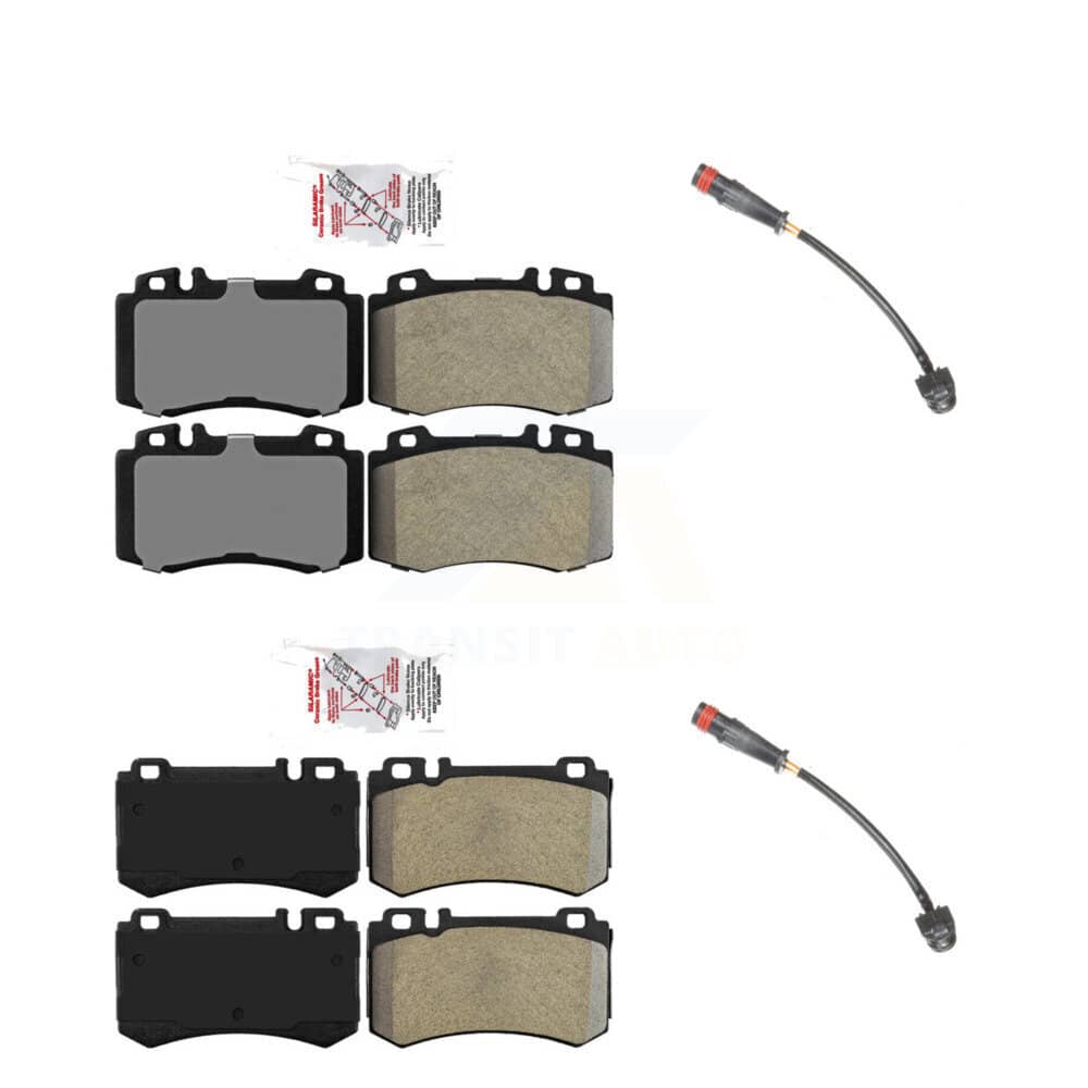 AmeriBRAKES - KNW-100070 - Front and Rear Disc Brake Pad Kits