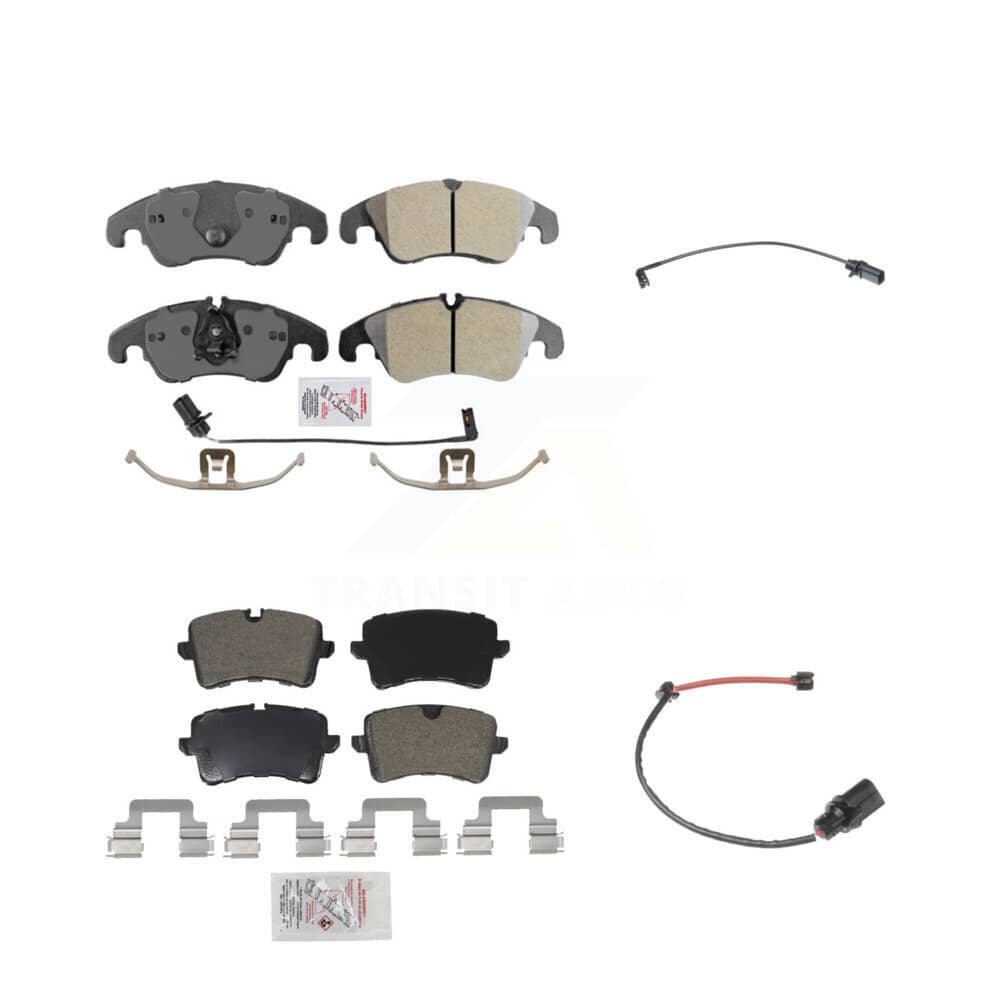 AmeriBRAKES - KNW-100089 - Front and Rear Disc Brake Pad Kits