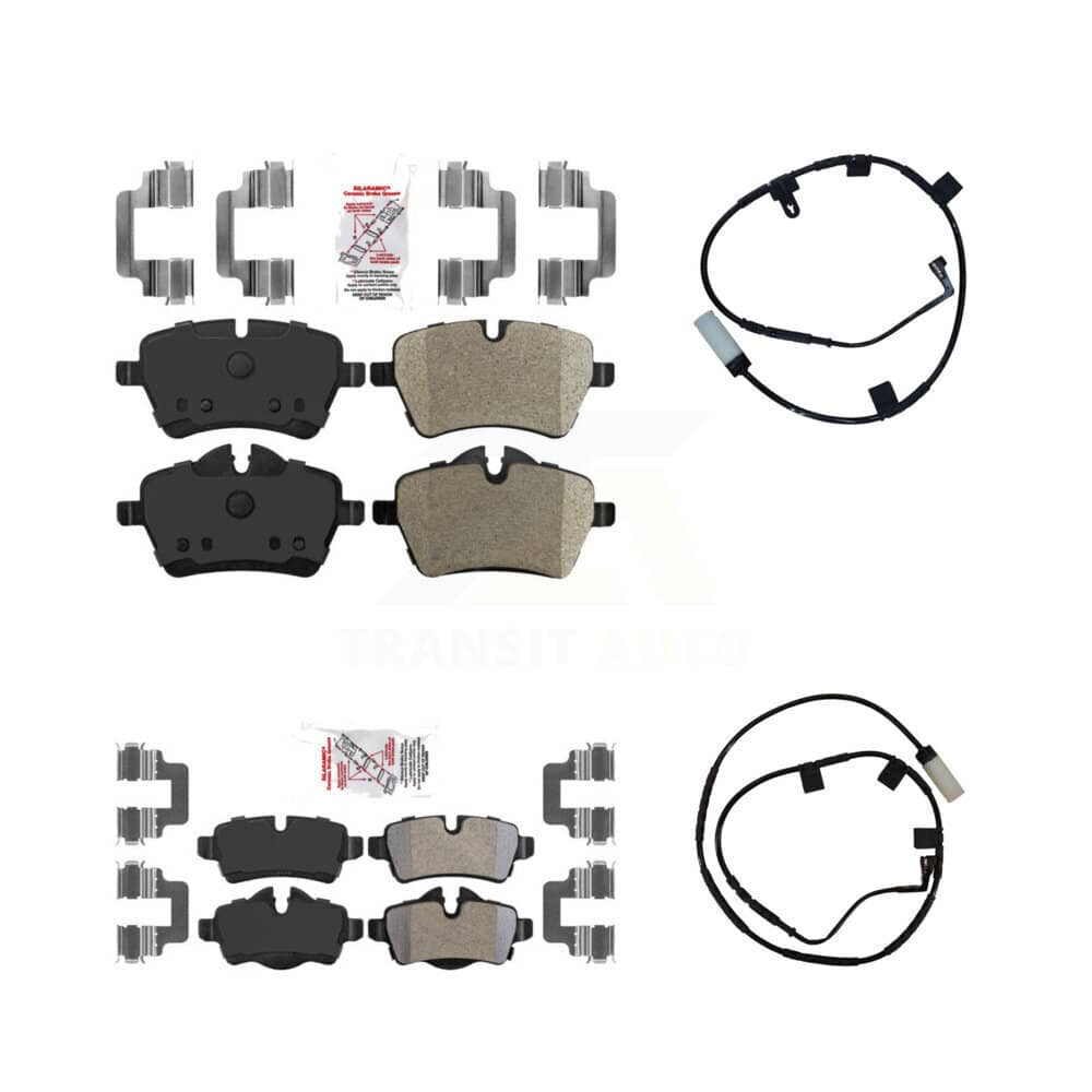 AmeriBRAKES - KNW-100097 - Front and Rear Disc Brake Pad Kits