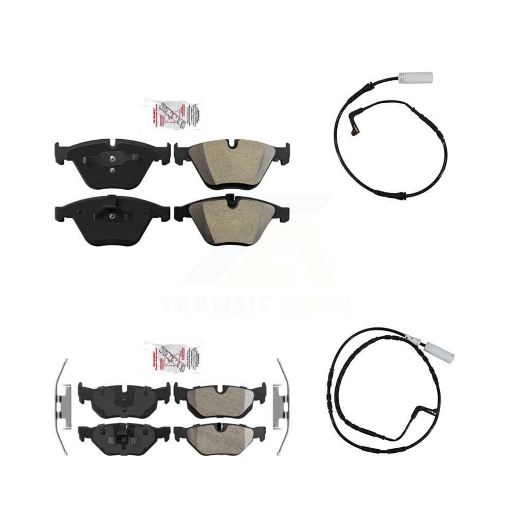 AmeriBRAKES - KNW-100112 - Front and Rear Disc Brake Pad Kits