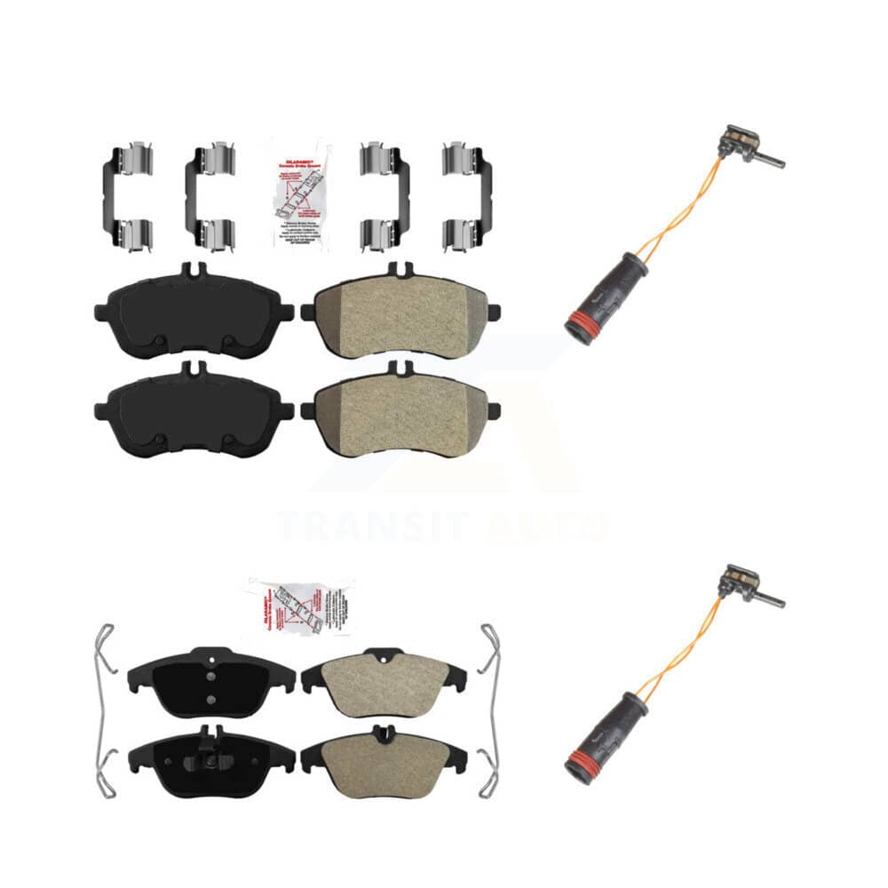 AmeriBRAKES - KNW-100117 - Front and Rear Disc Brake Pad Kits