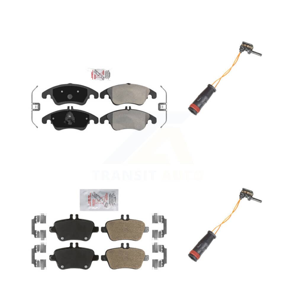AmeriBRAKES - KNW-100119 - Front and Rear Disc Brake Pad Kits
