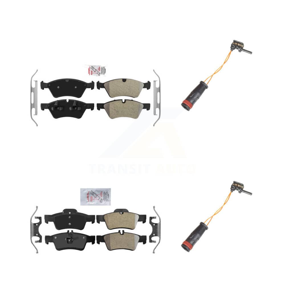 AmeriBRAKES - KNW-100126 - Front and Rear Disc Brake Pad Kits