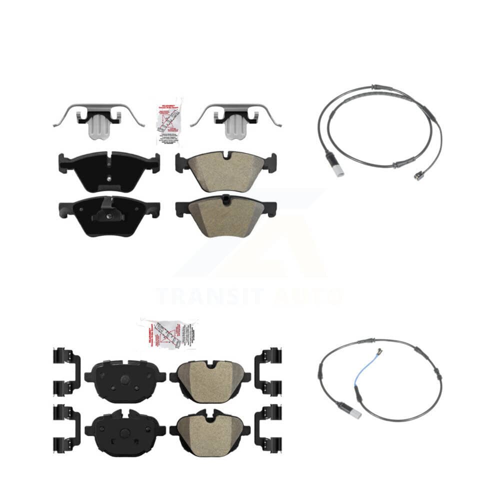 AmeriBRAKES - KNW-100133 - Front and Rear Disc Brake Pad Kits
