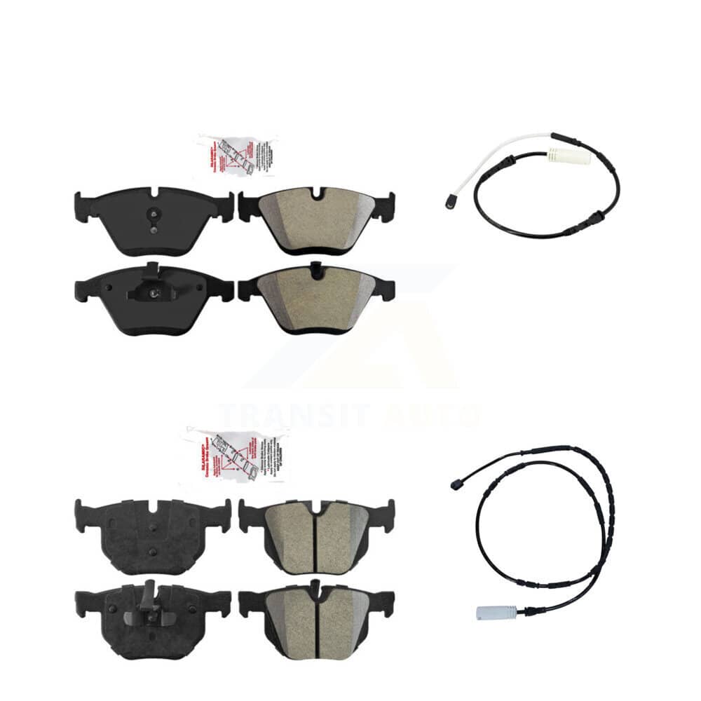 AmeriBRAKES - KNW-100137 - Front and Rear Disc Brake Pad Kits
