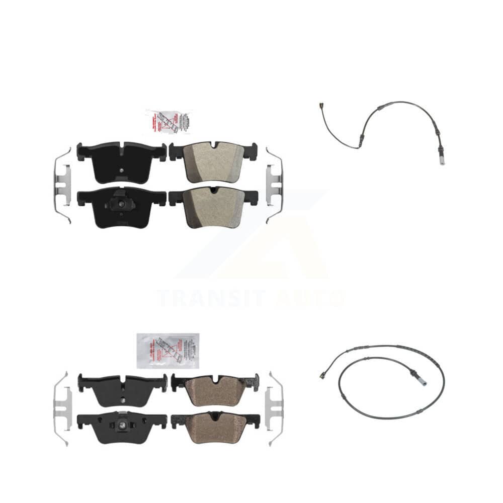 AmeriBRAKES - KNW-100139 - Front and Rear Disc Brake Pad Kits