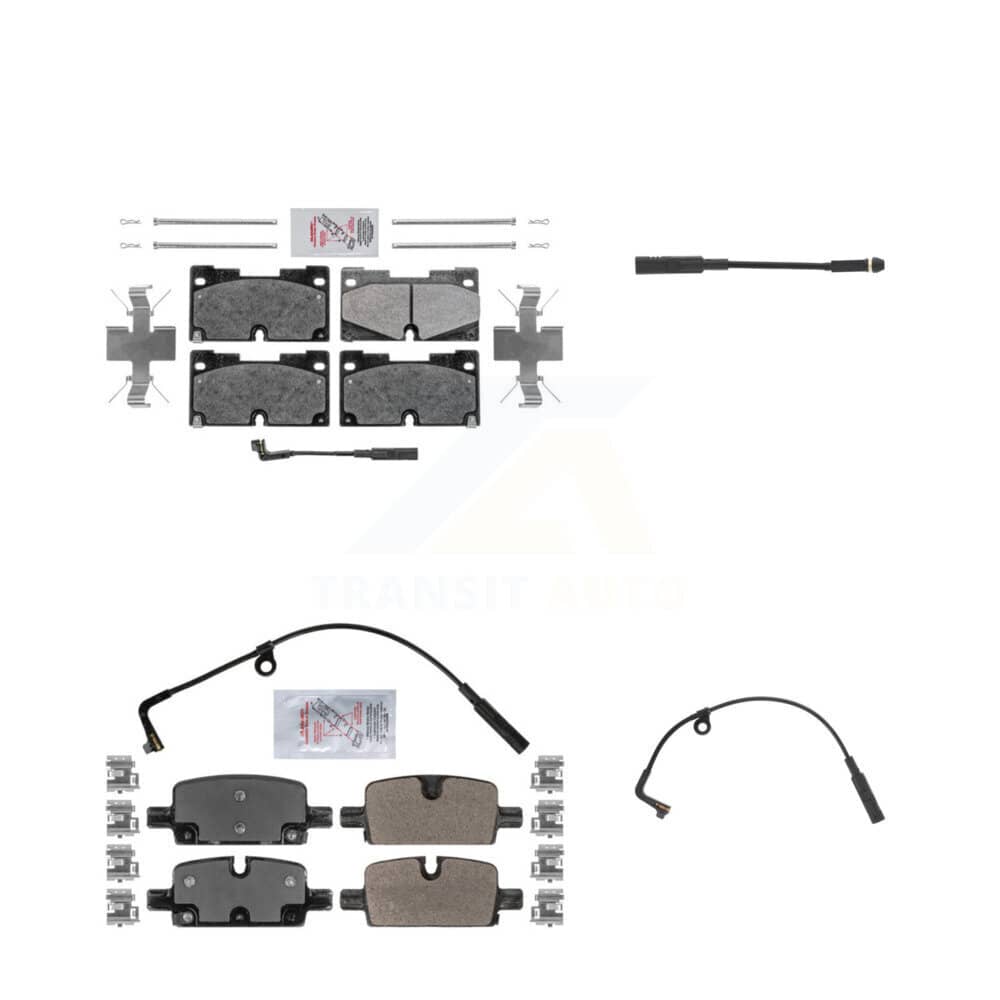 AmeriBRAKES - KNW-100171 - Front and Rear Disc Brake Pad Kits