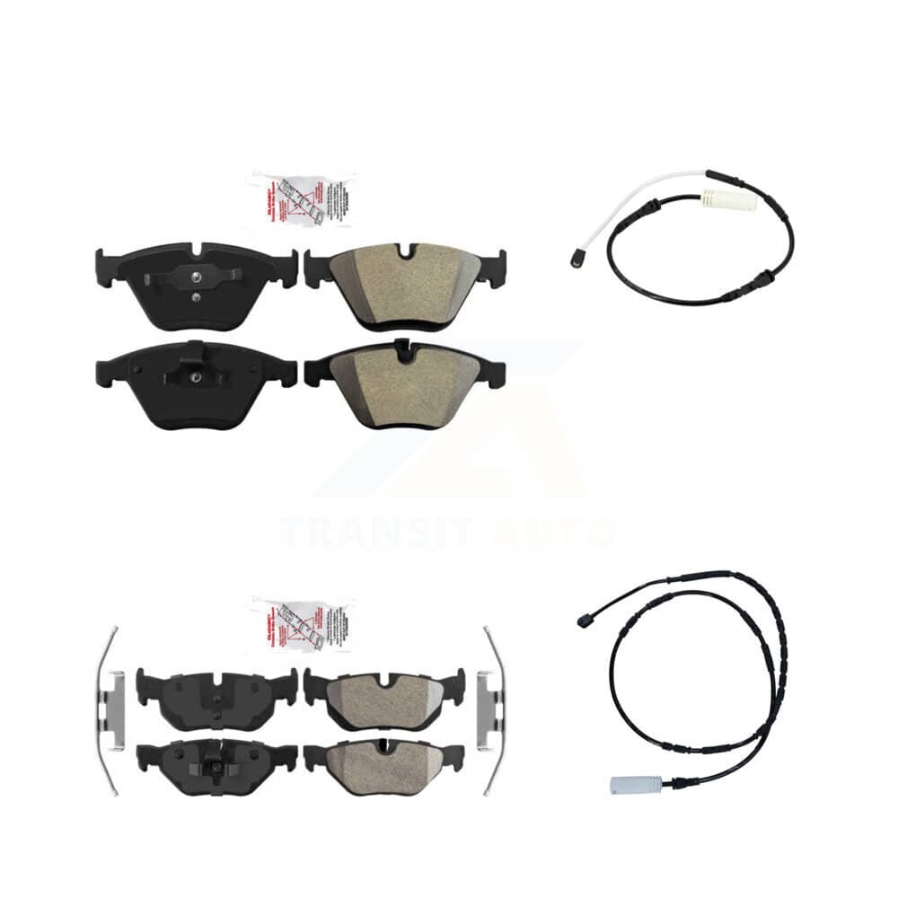 AmeriBRAKES - KNW-100179 - Front and Rear Disc Brake Pad Kits