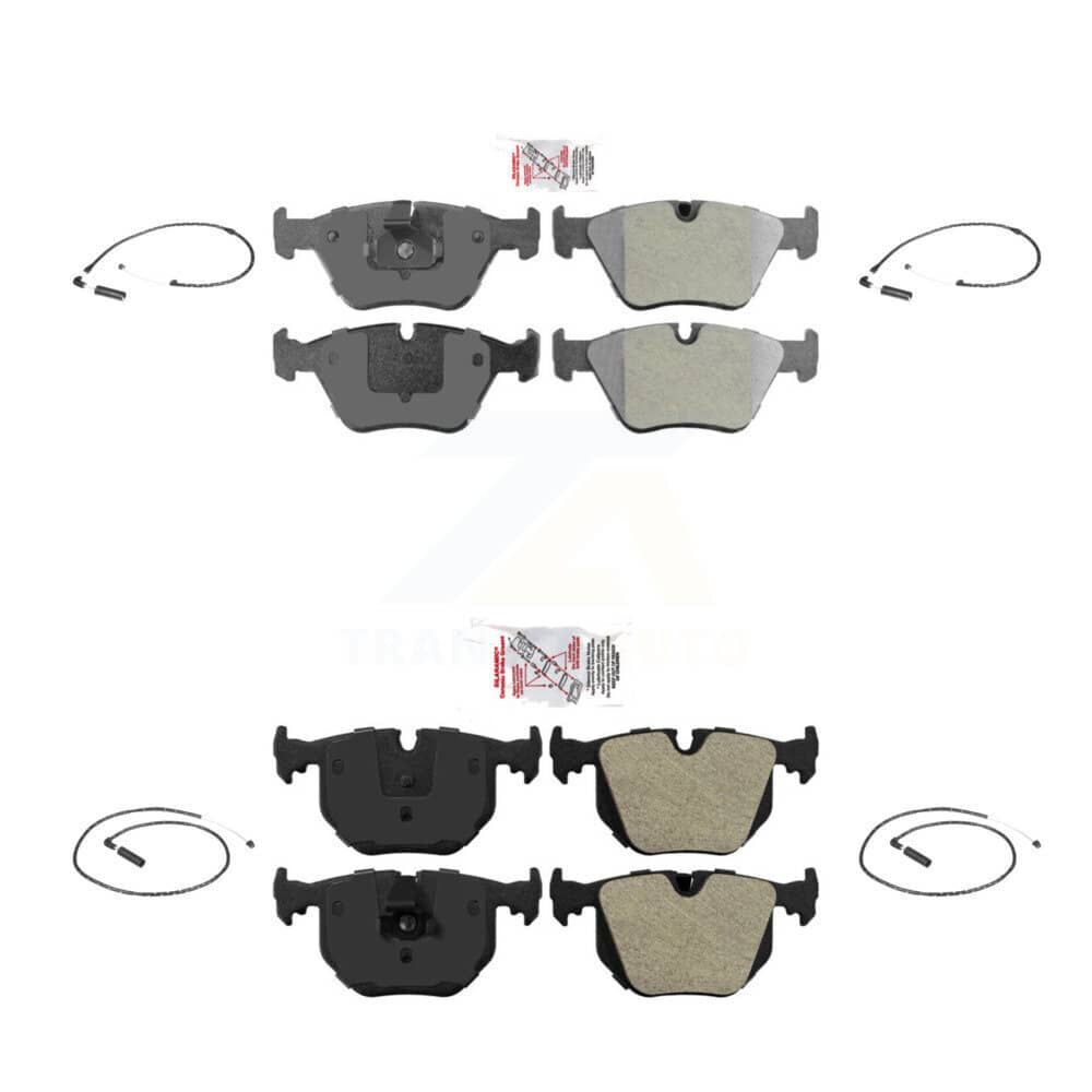 AmeriBRAKES - KNW-100197 - Front and Rear Disc Brake Pad Kits