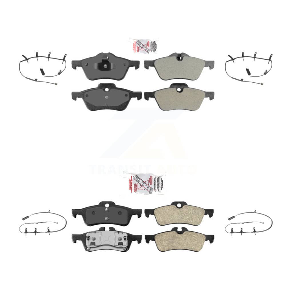 AmeriBRAKES - KNW-100201 - Front and Rear Disc Brake Pad Kits