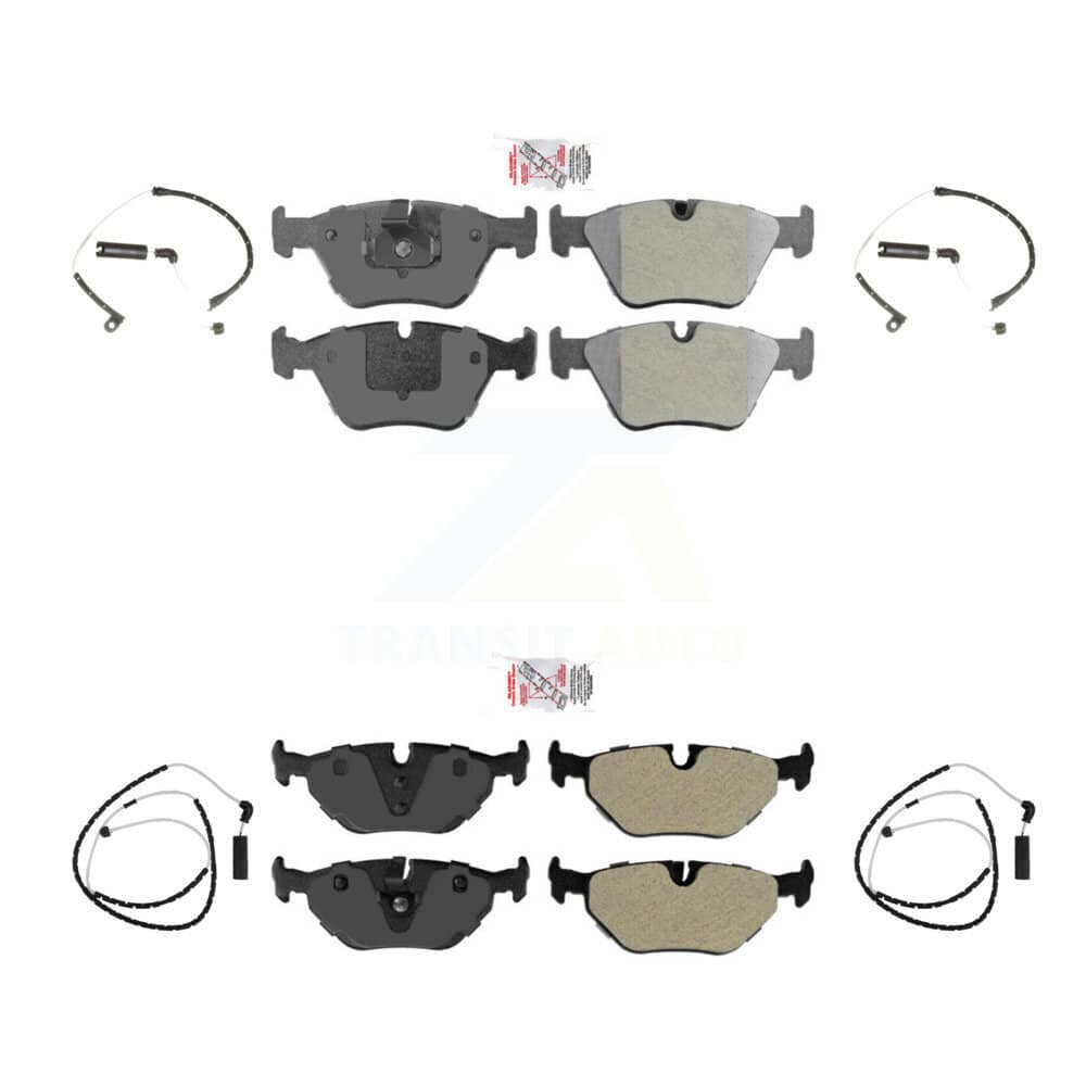 AmeriBRAKES - KNW-100210 - Front and Rear Disc Brake Pad Kits