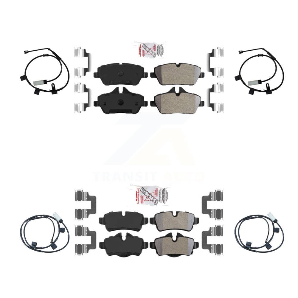 AmeriBRAKES - KNW-100213 - Front and Rear Disc Brake Pad Kits