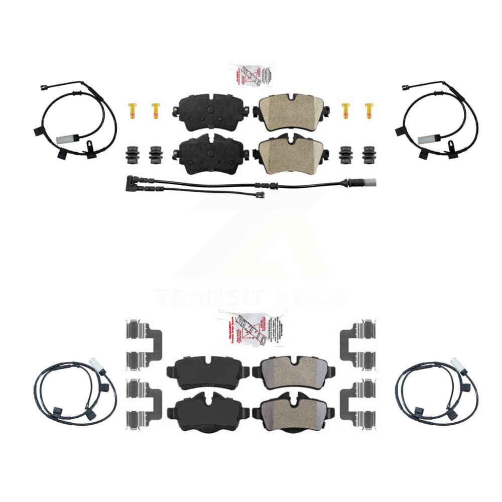 AmeriBRAKES - KNW-100214 - Front and Rear Disc Brake Pad Kits