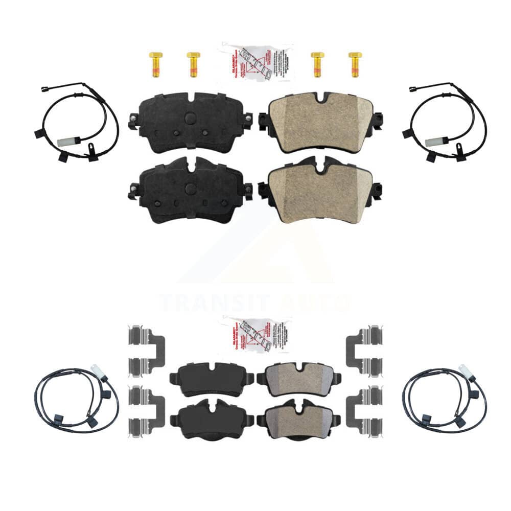 AmeriBRAKES - KNW-100215 - Front and Rear Disc Brake Pad Kits