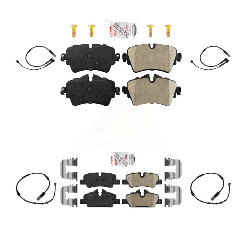 AmeriBRAKES - KNW-100223 - Front and Rear Disc Brake Pad Kits