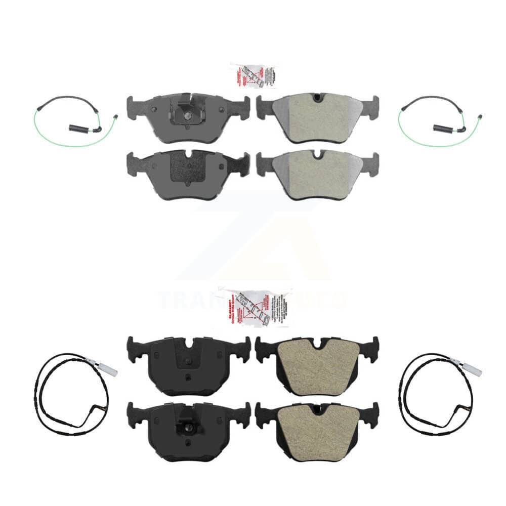 AmeriBRAKES - KNW-100243 - Front and Rear Disc Brake Pad Kits