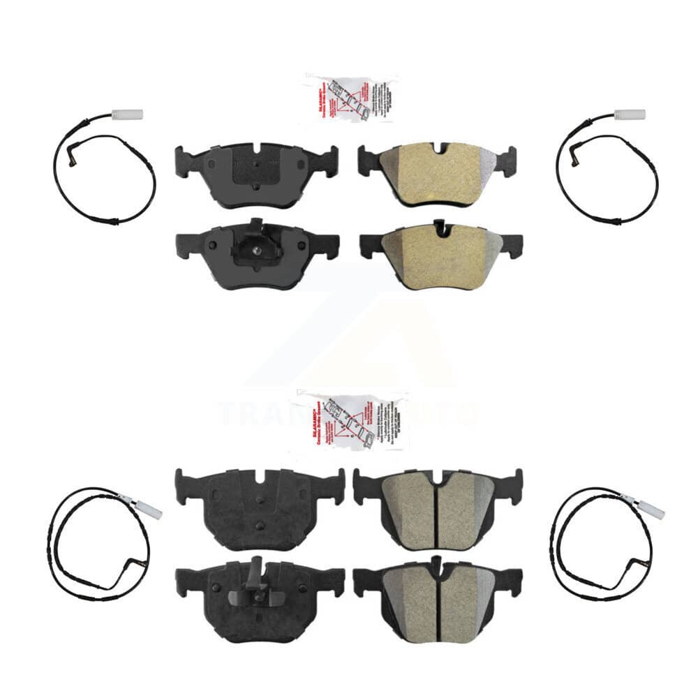 AmeriBRAKES - KNW-100244 - Front and Rear Disc Brake Pad Kits