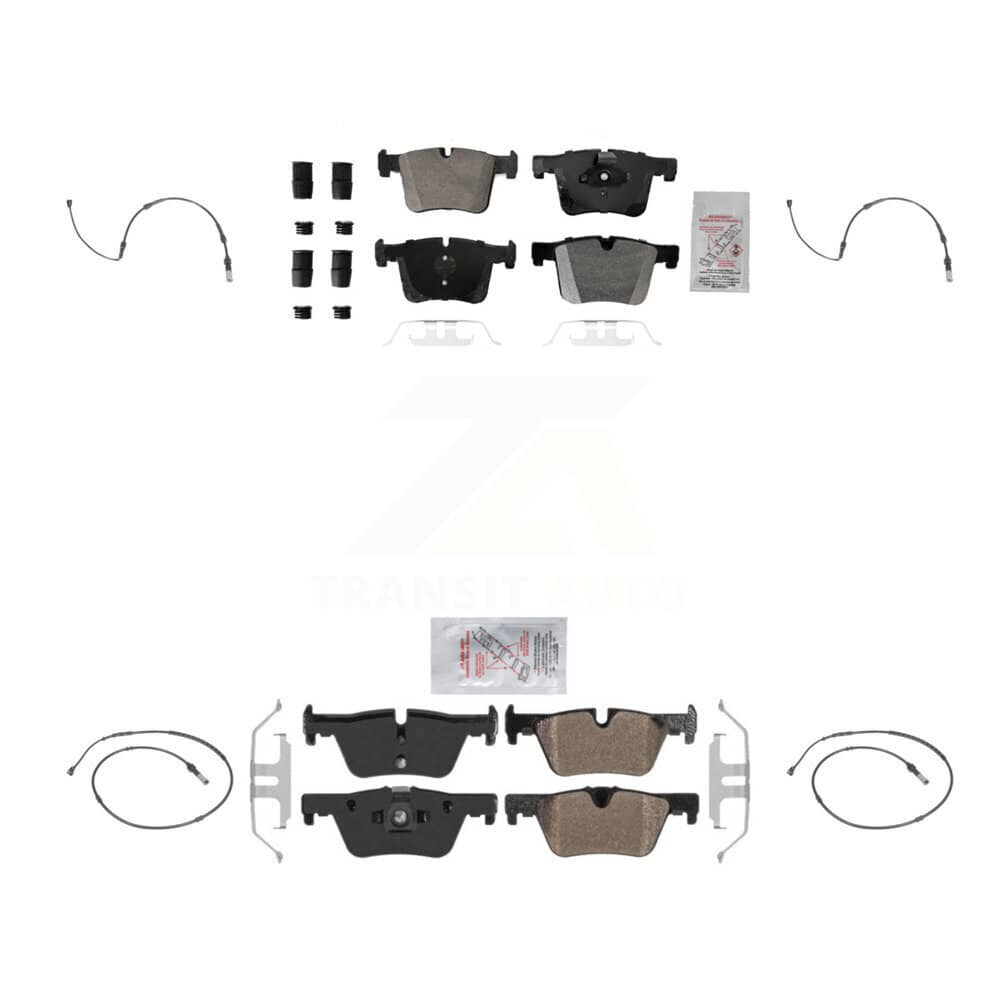 AmeriBRAKES - KNW-100261 - Front and Rear Disc Brake Pad Kits