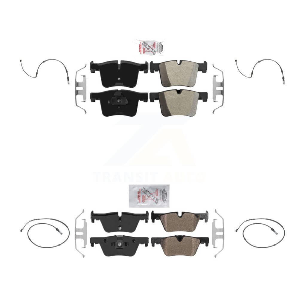 AmeriBRAKES - KNW-100262 - Front and Rear Disc Brake Pad Kits