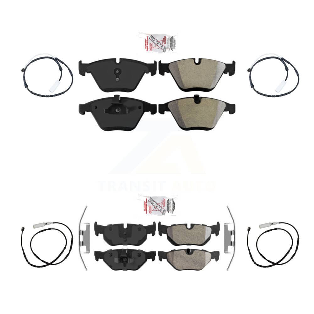 AmeriBRAKES - KNW-100273 - Front and Rear Disc Brake Pad Kits