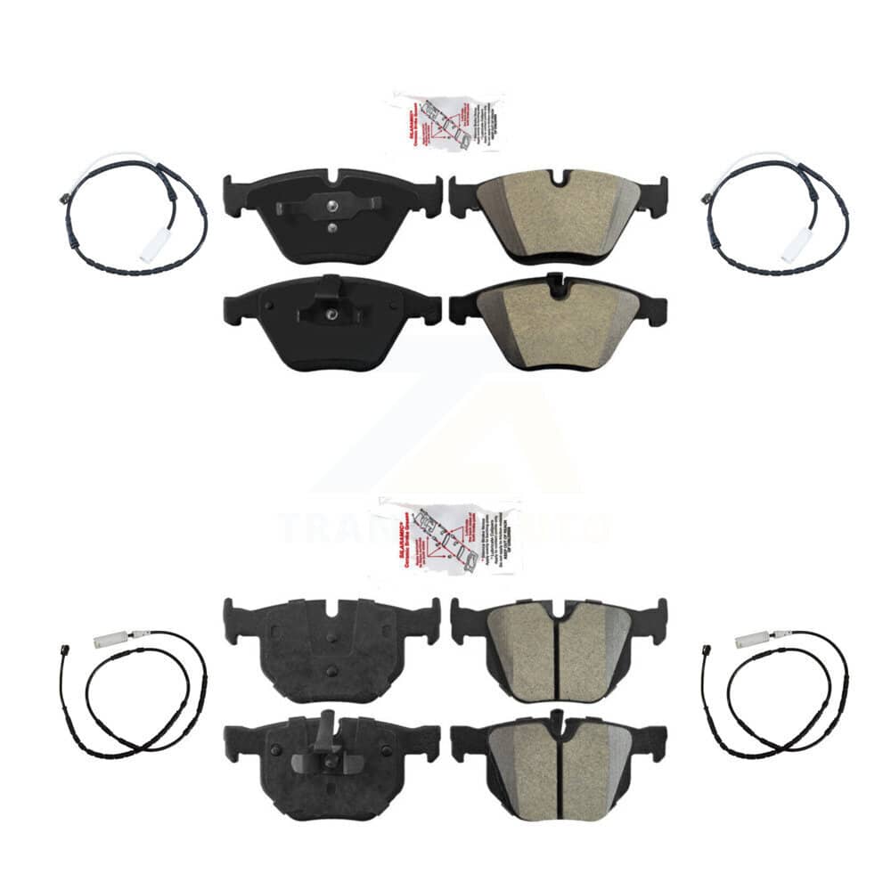 AmeriBRAKES - KNW-100275 - Front and Rear Disc Brake Pad Kits