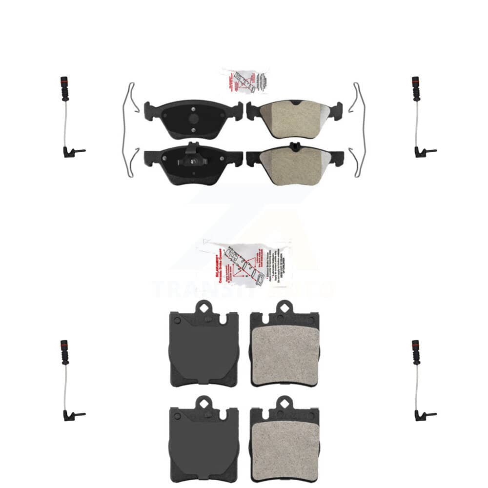 AmeriBRAKES - KNW-100285 - Front and Rear Disc Brake Pad Kits