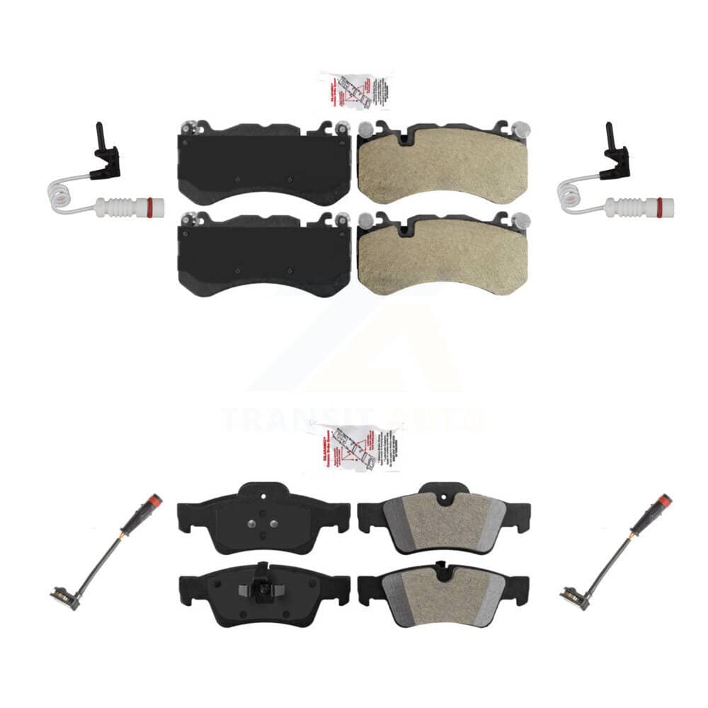 AmeriBRAKES - KNW-100303 - Front and Rear Disc Brake Pad Kits