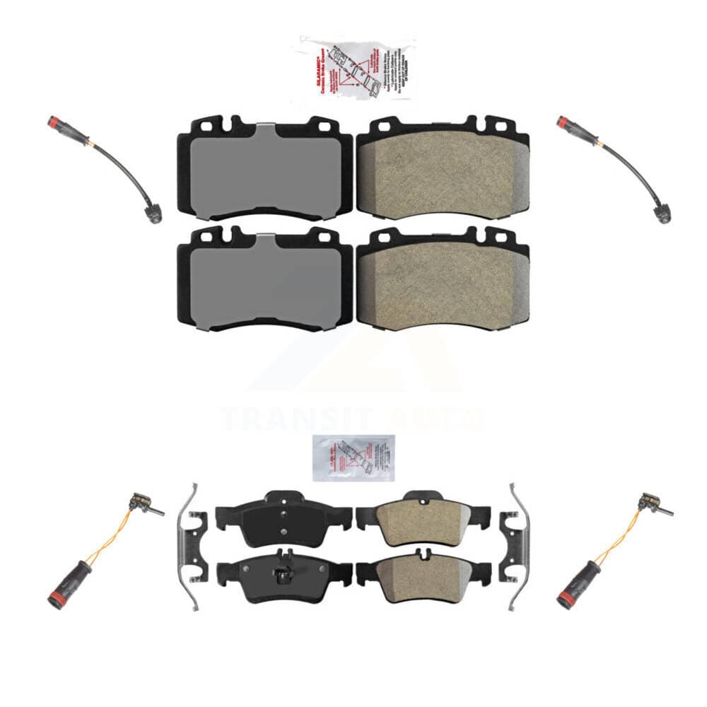 AmeriBRAKES - KNW-100338 - Front and Rear Disc Brake Pad Kits