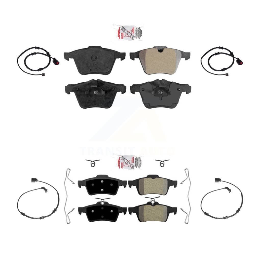 AmeriBRAKES - KNW-100354 - Front and Rear Disc Brake Pad Kits