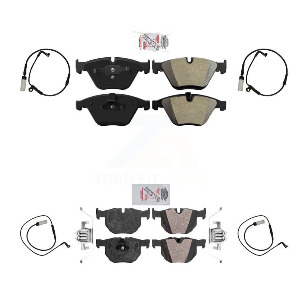 AmeriBRAKES - KNW-100369 - Front and Rear Disc Brake Pad Kits