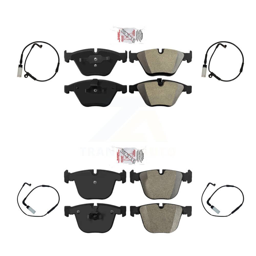 AmeriBRAKES - KNW-100390 - Front and Rear Disc Brake Pad Kits