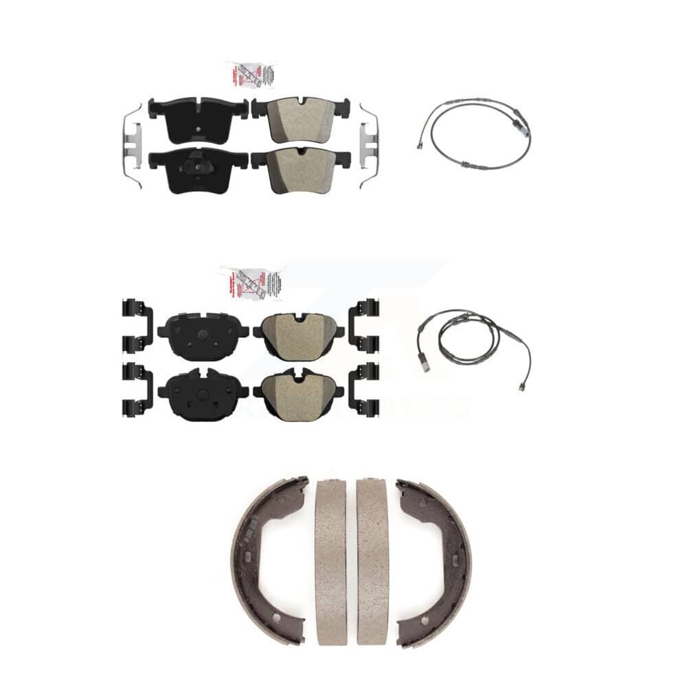 AmeriBRAKES - KNW-100393 - Front and Rear Disc Brake Pad Kits