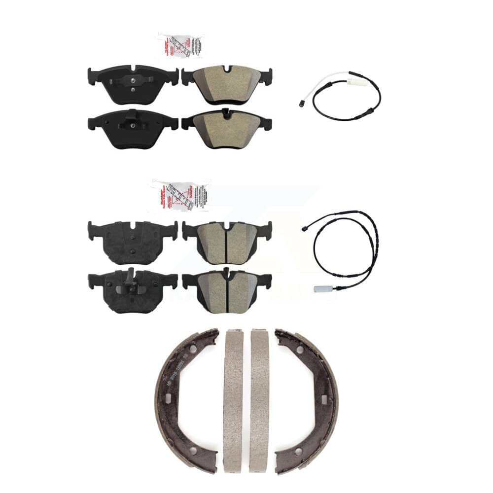 AmeriBRAKES - KNW-100395 - Front and Rear Disc Brake Pad Kits