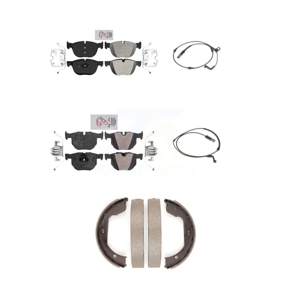 AmeriBRAKES - KNW-100410 - Front and Rear Disc Brake Pad Kits