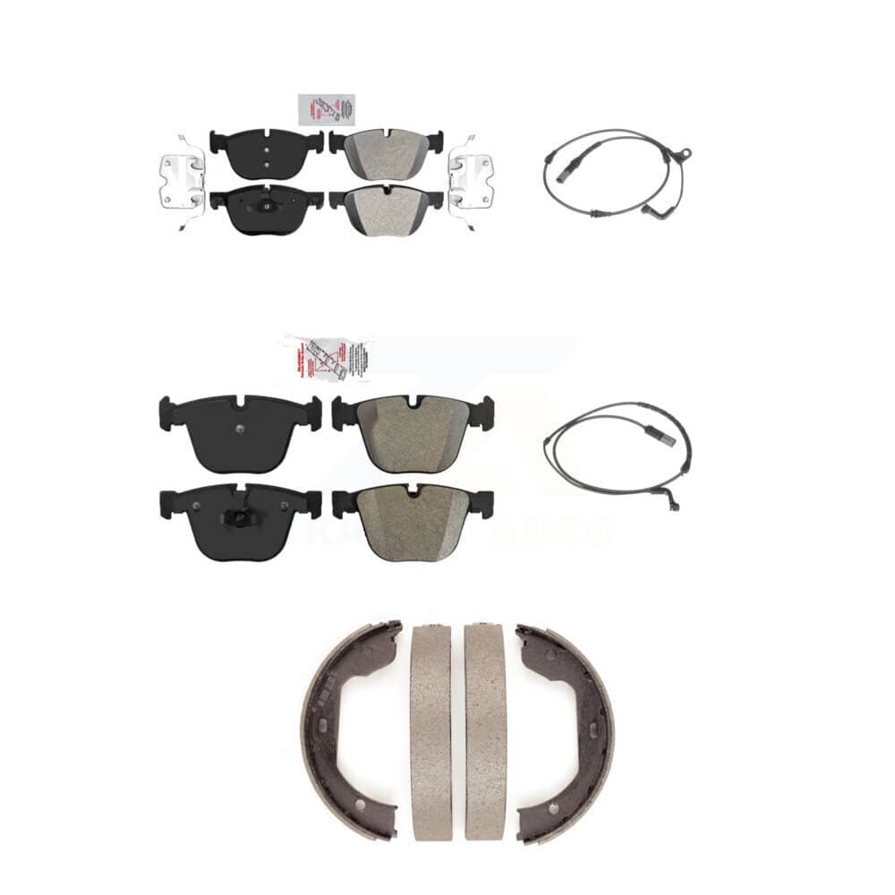 AmeriBRAKES - KNW-100411 - Front and Rear Disc Brake Pad Kits
