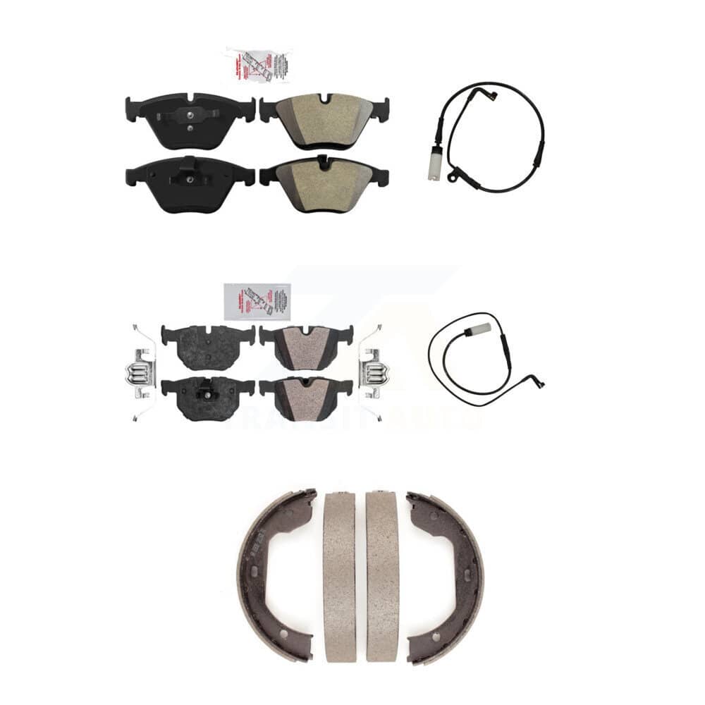 AmeriBRAKES - KNW-100412 - Front and Rear Disc Brake Pad Kits