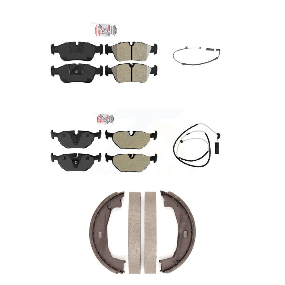 AmeriBRAKES - KNW-100415 - Front and Rear Disc Brake Pad Kits