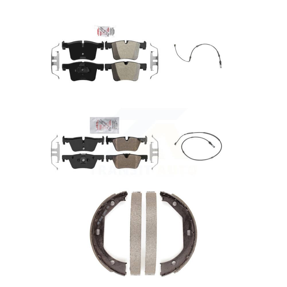 AmeriBRAKES - KNW-100425 - Front and Rear Disc Brake Pad Kits