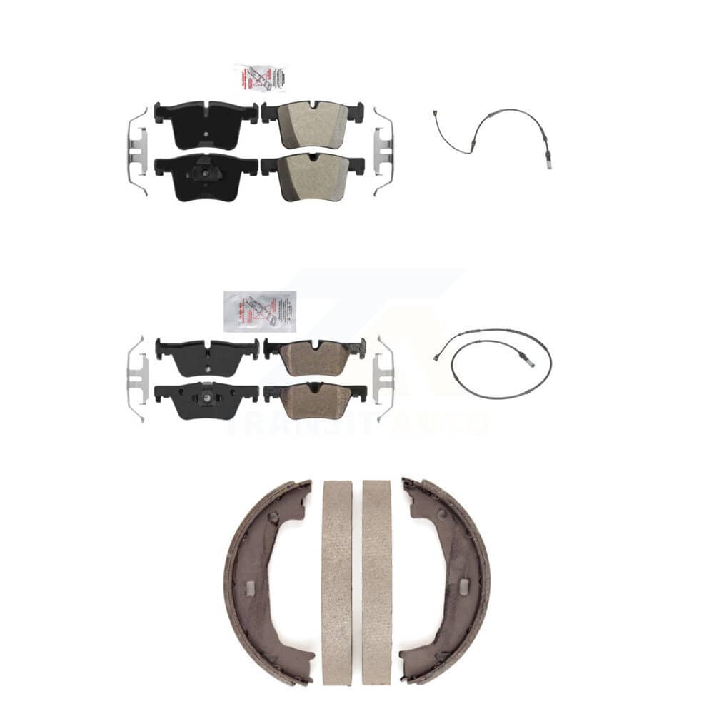 AmeriBRAKES - KNW-100427 - Front and Rear Disc Brake Pad Kits