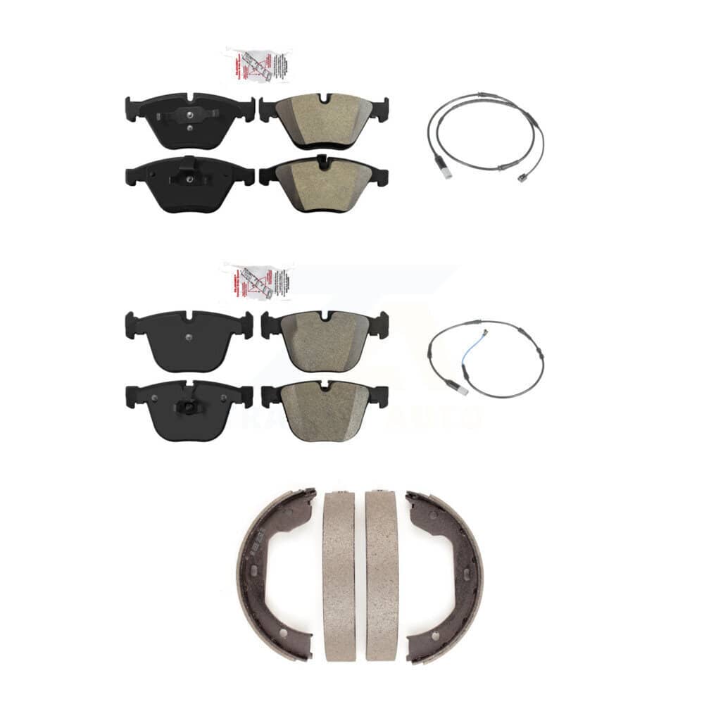 AmeriBRAKES - KNW-100442 - Front and Rear Disc Brake Pad Kits