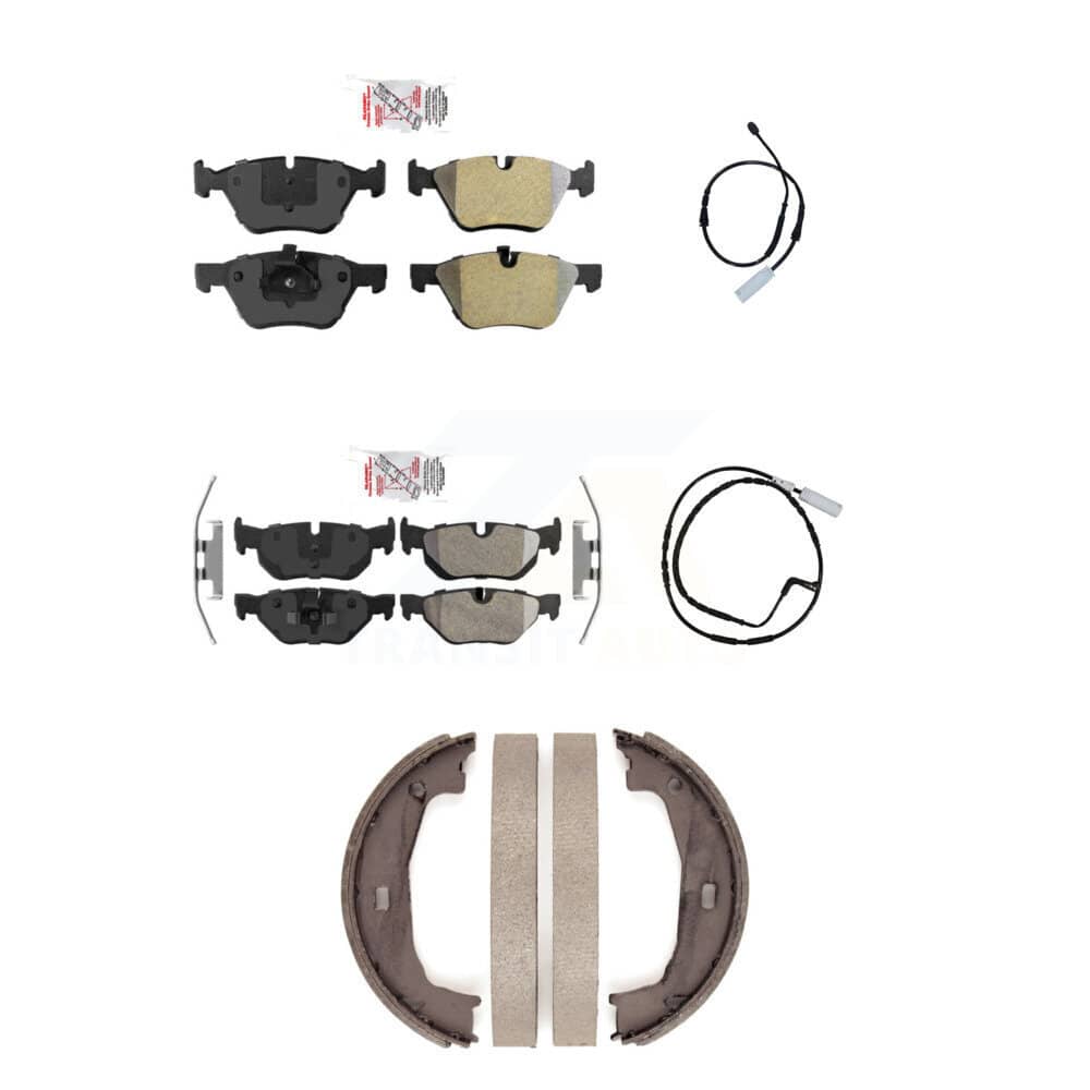 AmeriBRAKES - KNW-100443 - Front and Rear Disc Brake Pad Kits