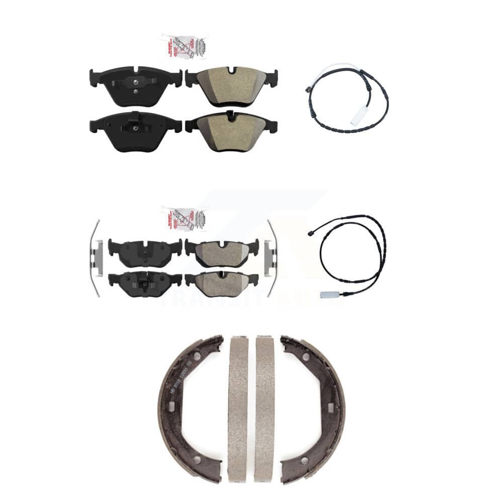 AmeriBRAKES - KNW-100447 - Front and Rear Disc Brake Pad Kits