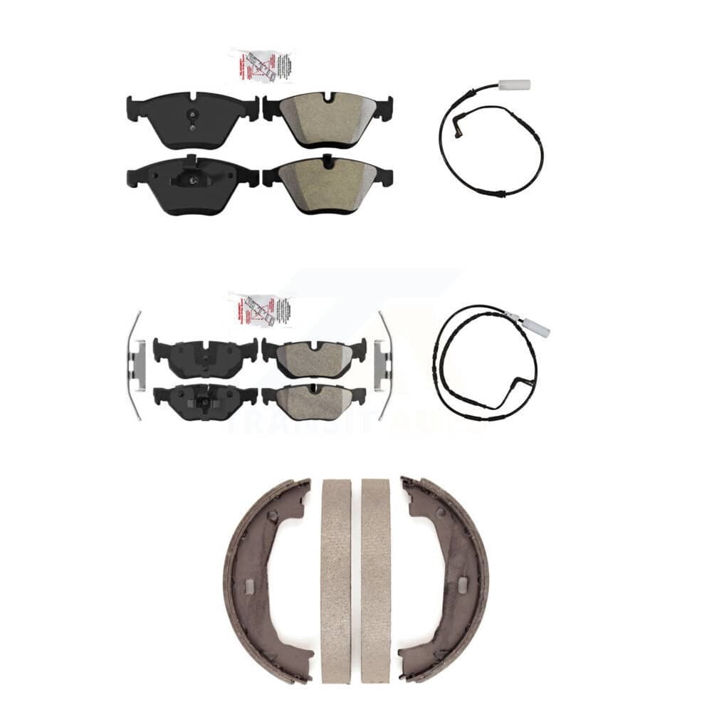 AmeriBRAKES - KNW-100455 - Front and Rear Disc Brake Pad Kits