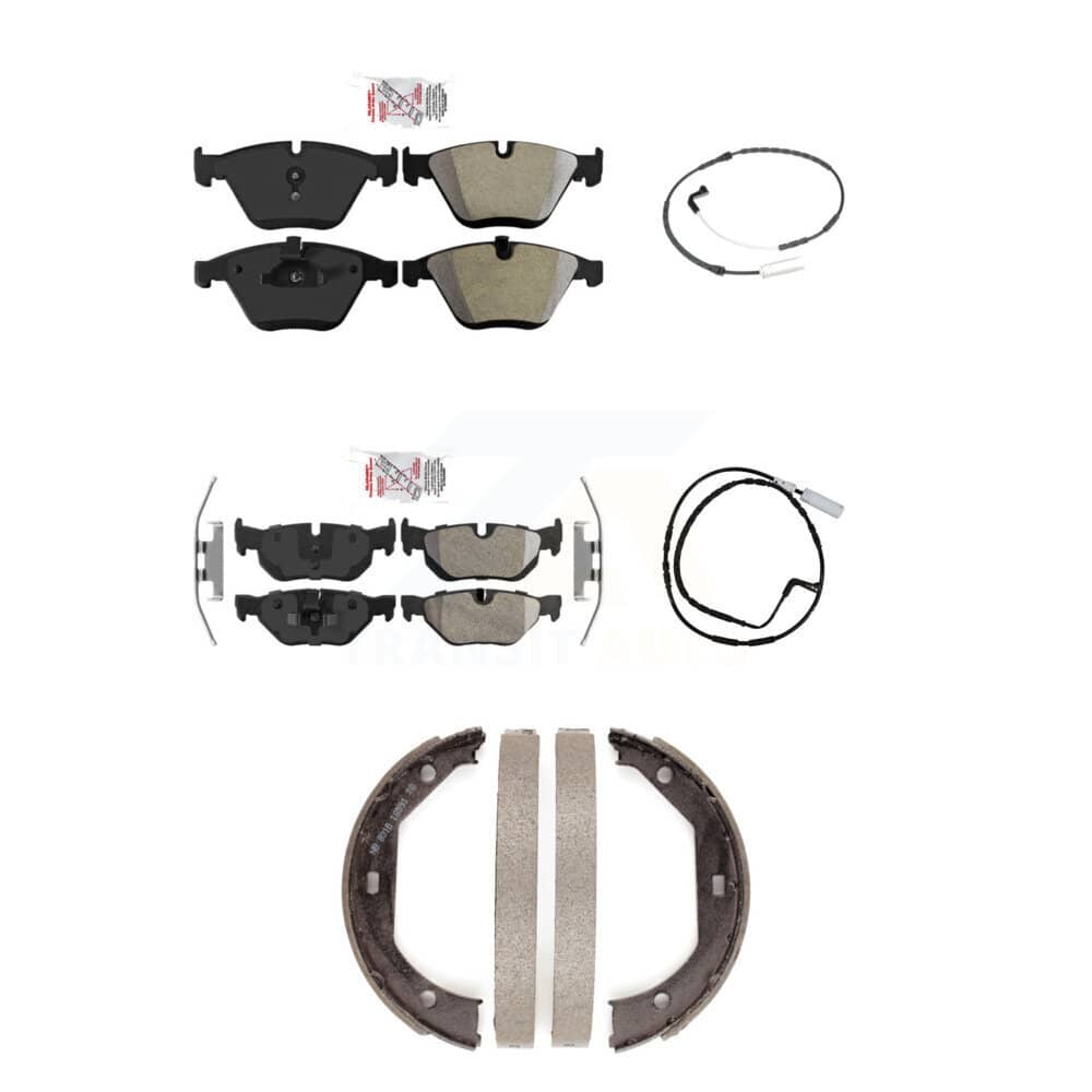 AmeriBRAKES - KNW-100456 - Front and Rear Disc Brake Pad Kits
